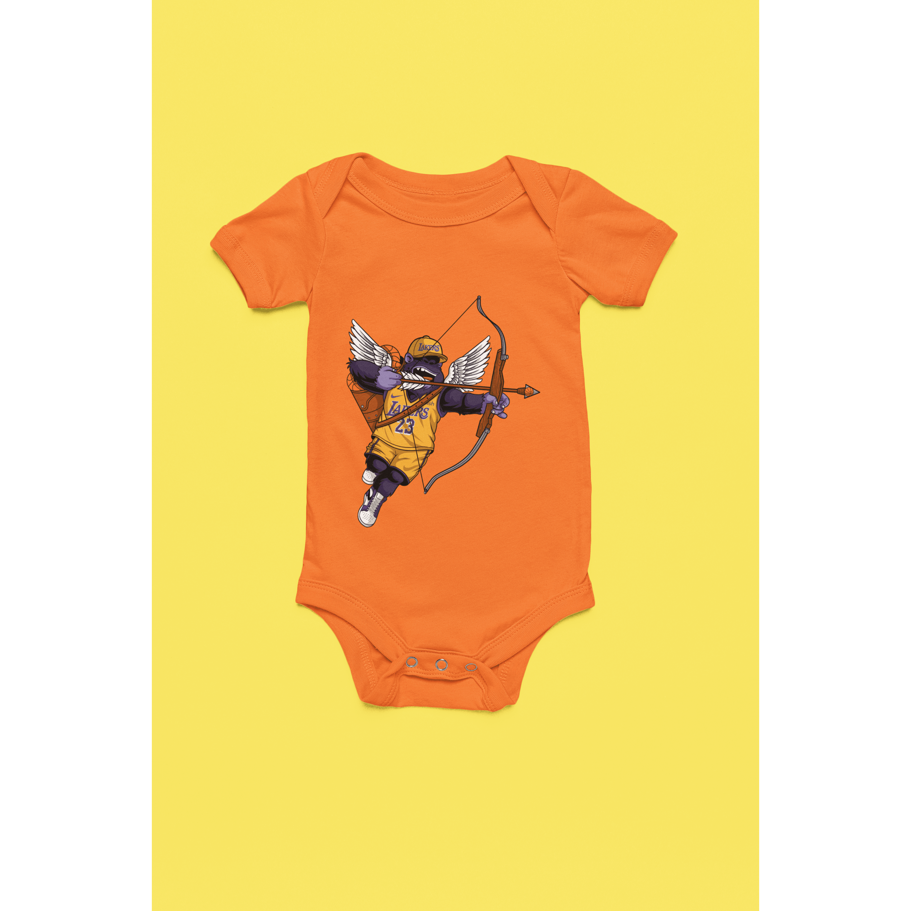 Rainbow Gorilla ´The Love Gorilla´ Romper - Rainbow Gorilla Store