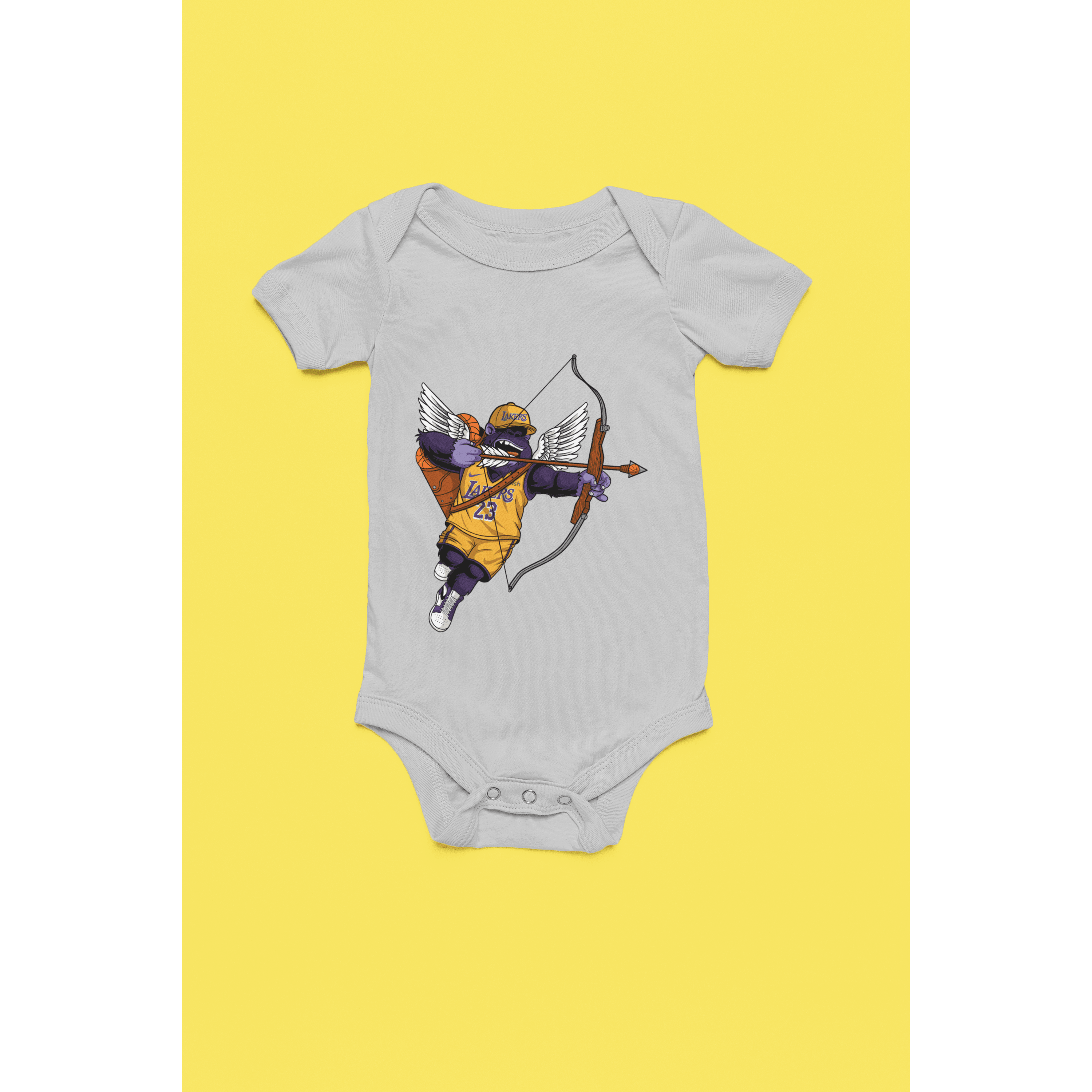 Rainbow Gorilla ´The Love Gorilla´ Romper - Rainbow Gorilla Store