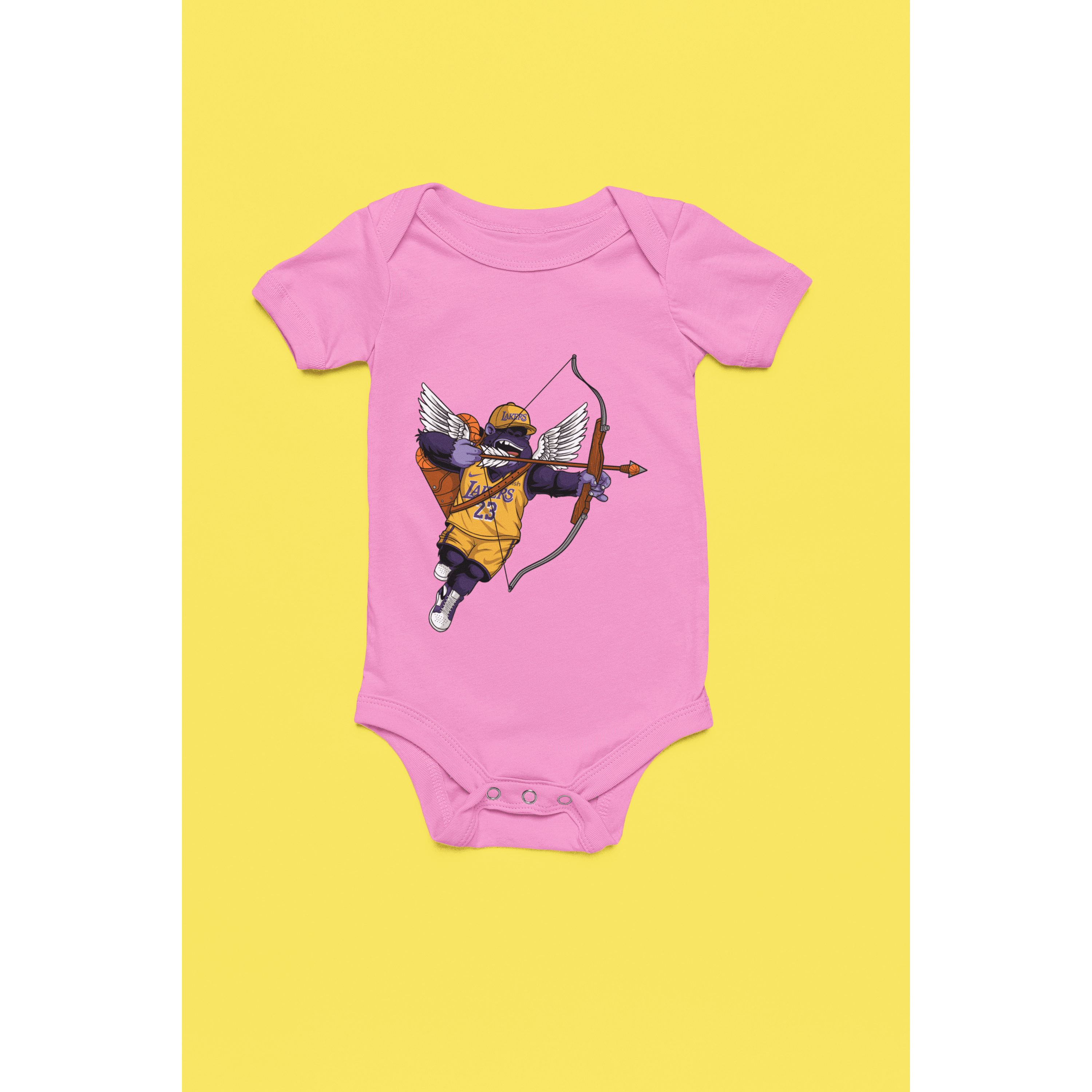 Rainbow Gorilla ´The Love Gorilla´ Romper - Rainbow Gorilla Store