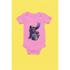 Rainbow Gorilla ´Baller´ Romper - Rainbow Gorilla Store