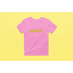 Rainbow Gorilla ´RG Tekst Goud´ Heren T-shirt - Rainbow Gorilla Store