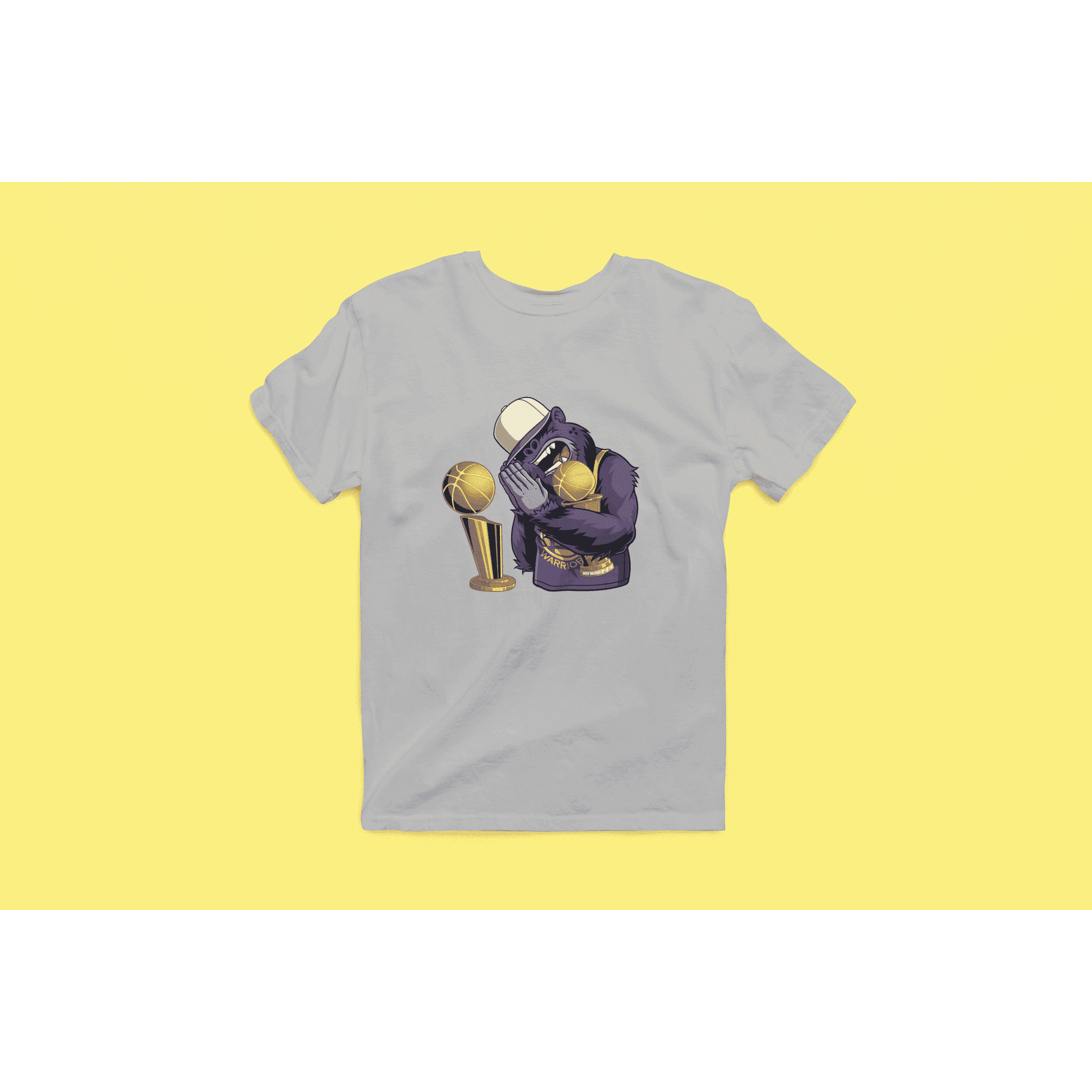 Rainbow Gorilla 'Night Night' Heren T-shirt - Rainbow Gorilla Store