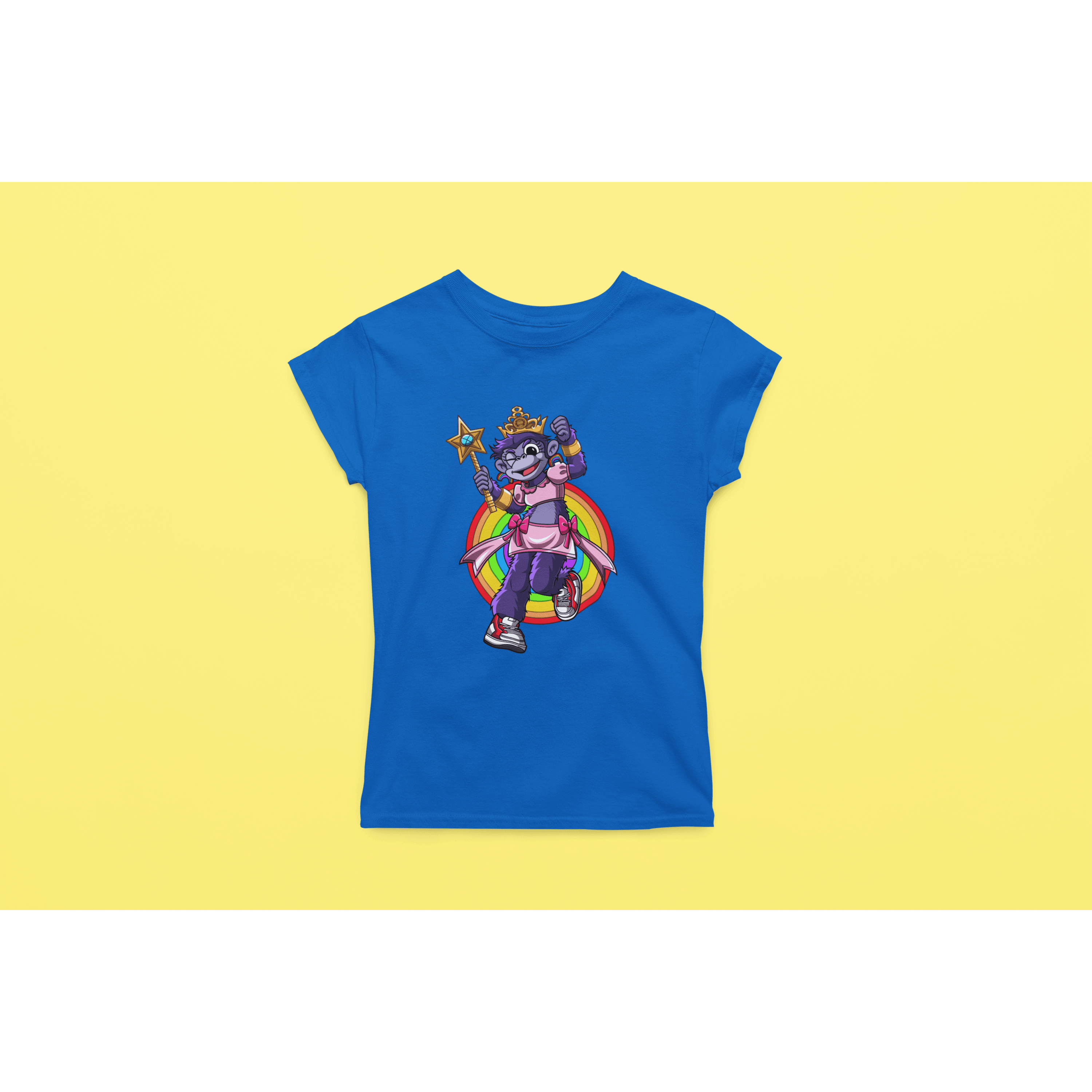 Rainbow Gorilla ´Princess Hope´ Dames T-shirt - Rainbow Gorilla Store