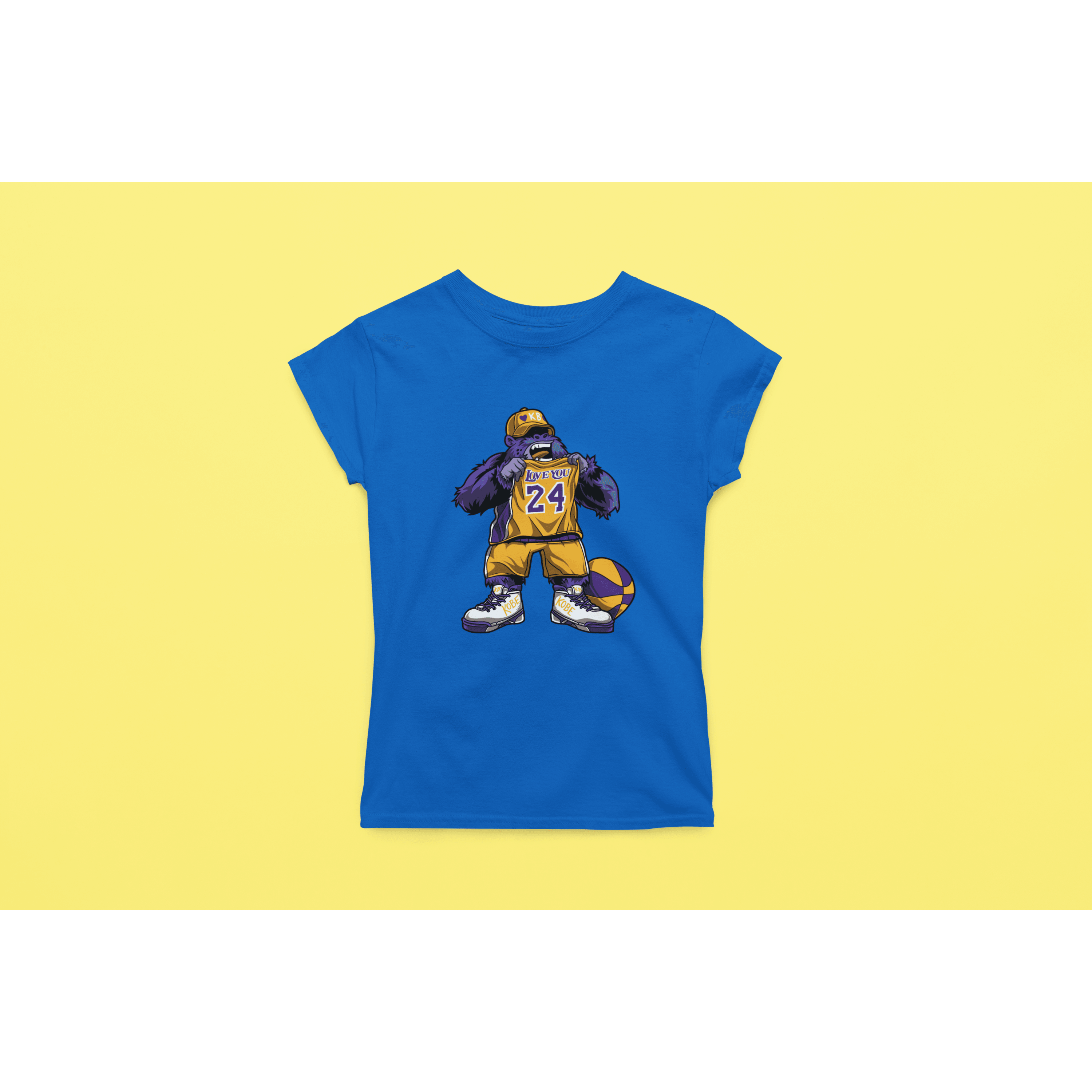 Rainbow Gorilla ´Love you 24´ Dames T-shirt - Rainbow Gorilla Store