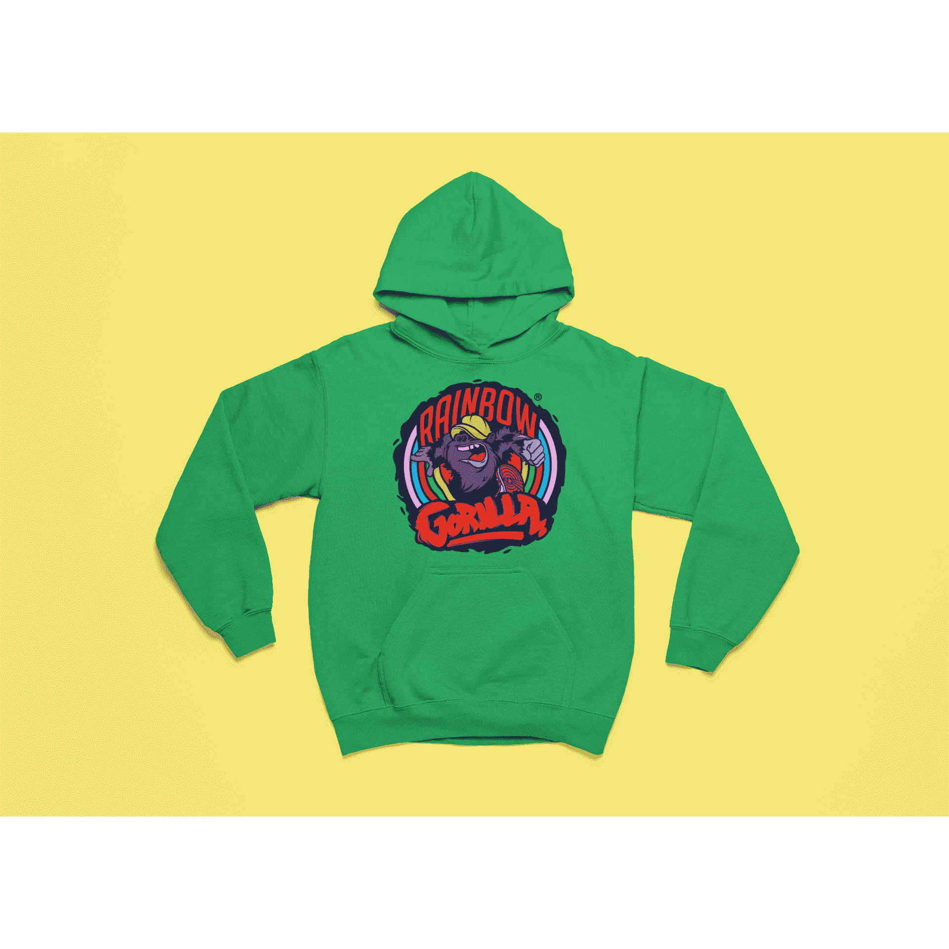 Rainbow Gorilla ´Orgineel Logo´ Hoody - Rainbow Gorilla Store