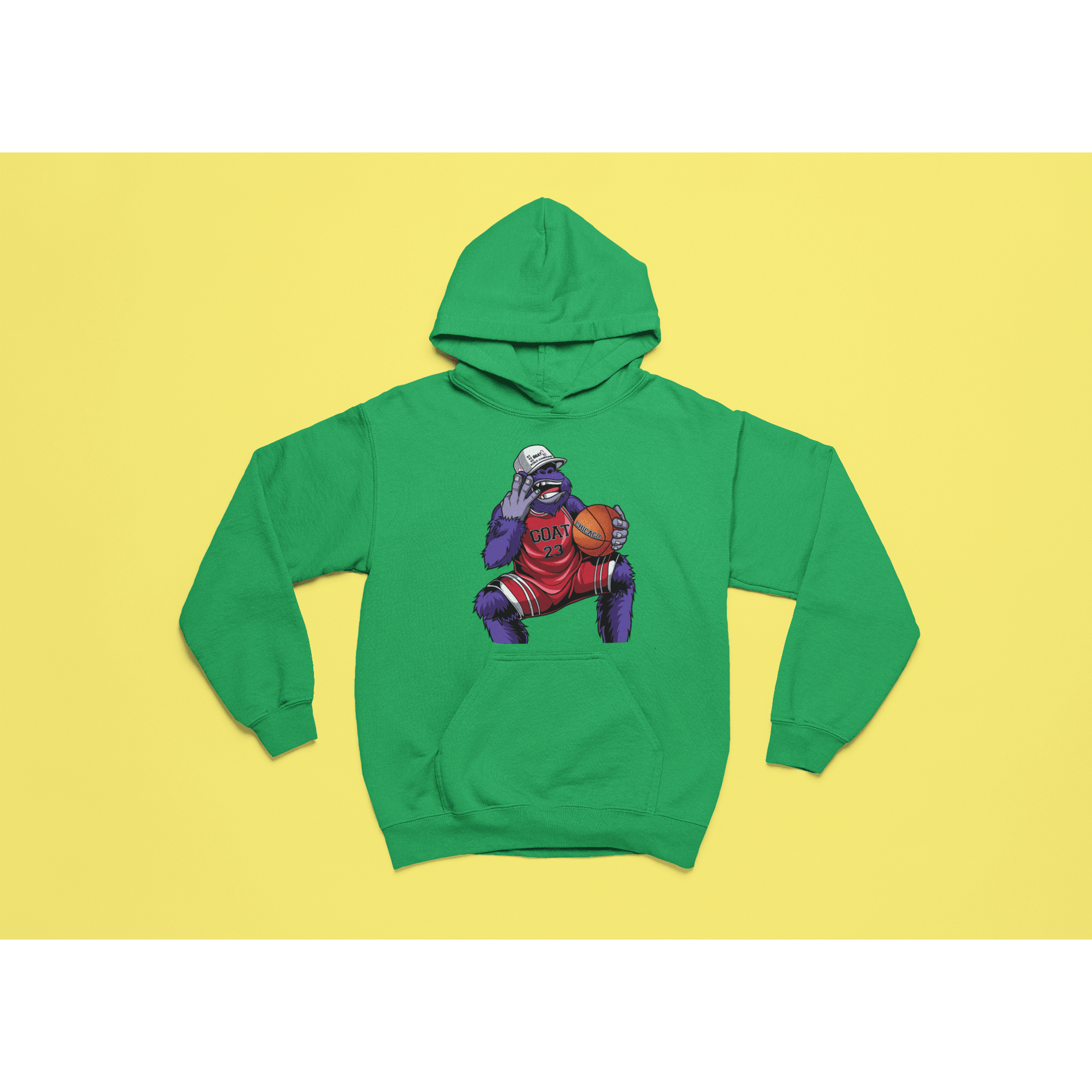 Rainbow Gorilla ´The GOAT´ Hoody - Rainbow Gorilla Store