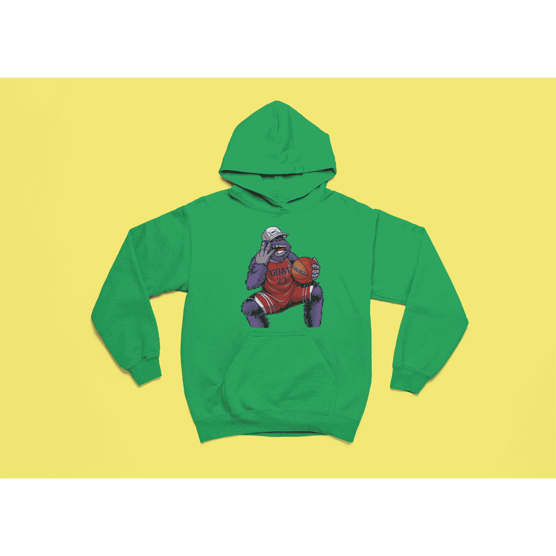 Rainbow Gorilla 'The GOAT' Hoody Kids - Rainbow Gorilla Store