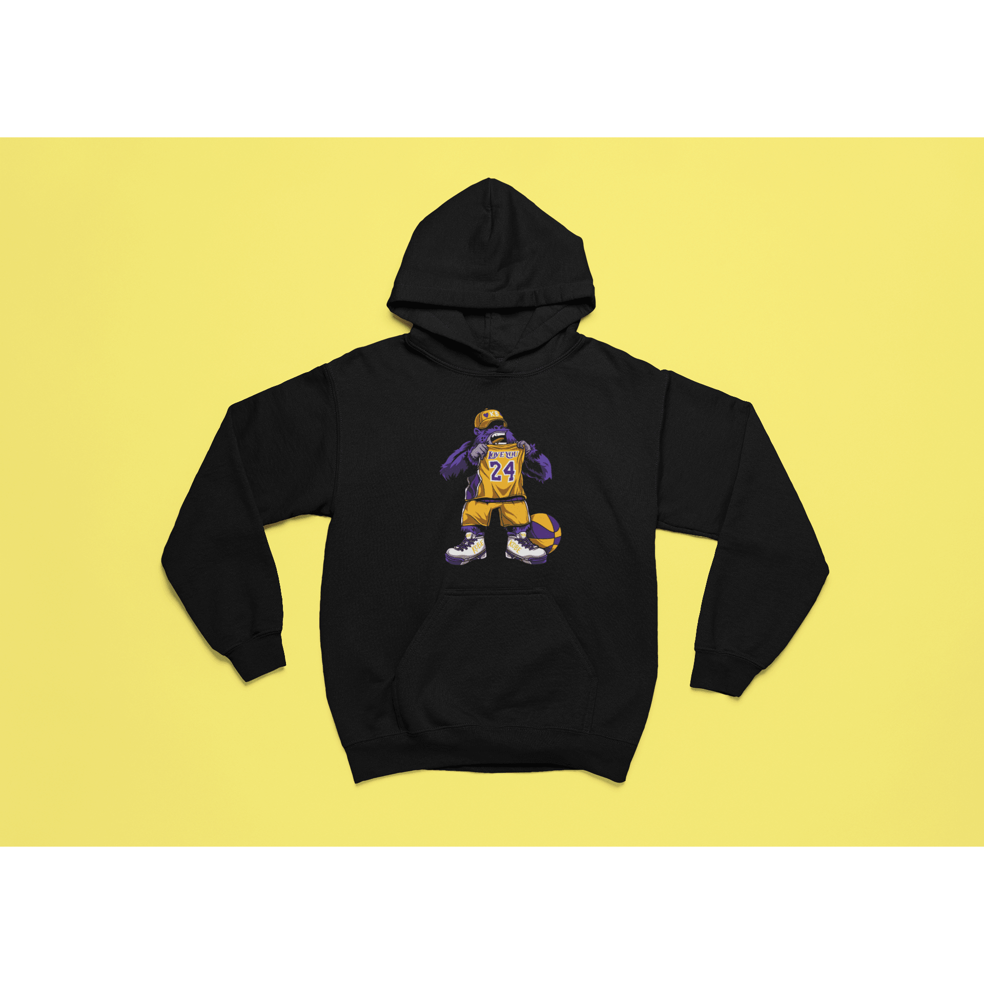 Rainbow Gorilla 'Love You 24' Hoody Kids - Rainbow Gorilla Store