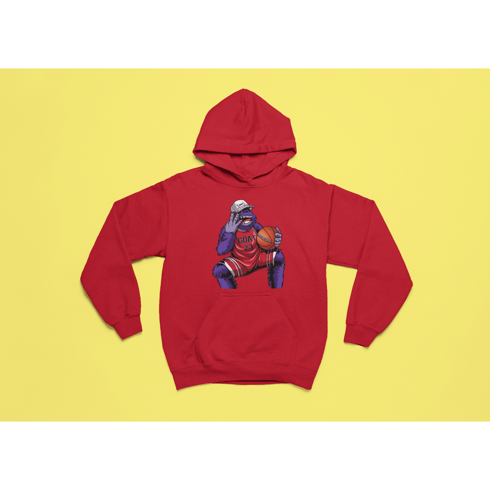 Rainbow Gorilla ´The GOAT´ Hoody - Rainbow Gorilla Store