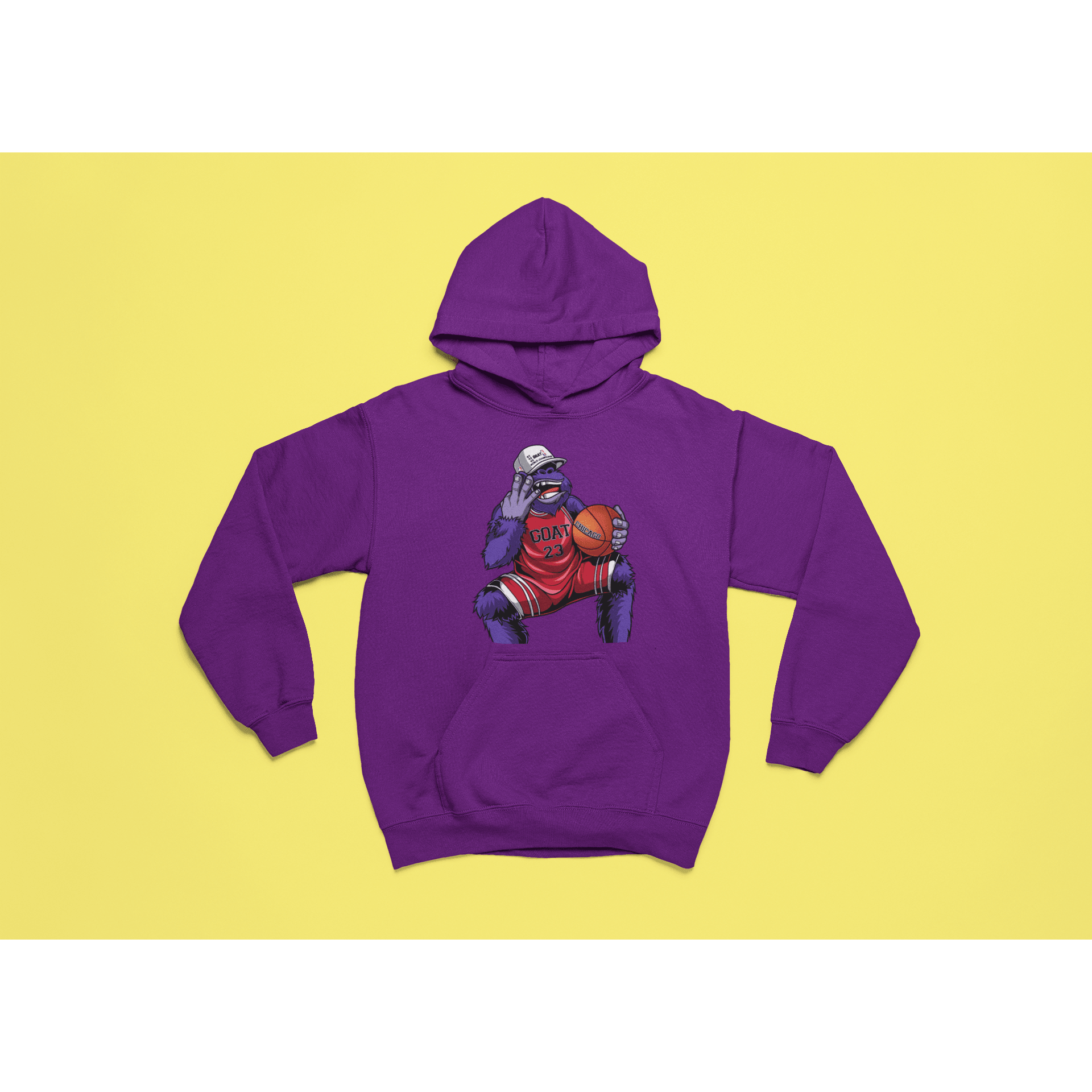 Rainbow Gorilla ´The GOAT´ Hoody - Rainbow Gorilla Store