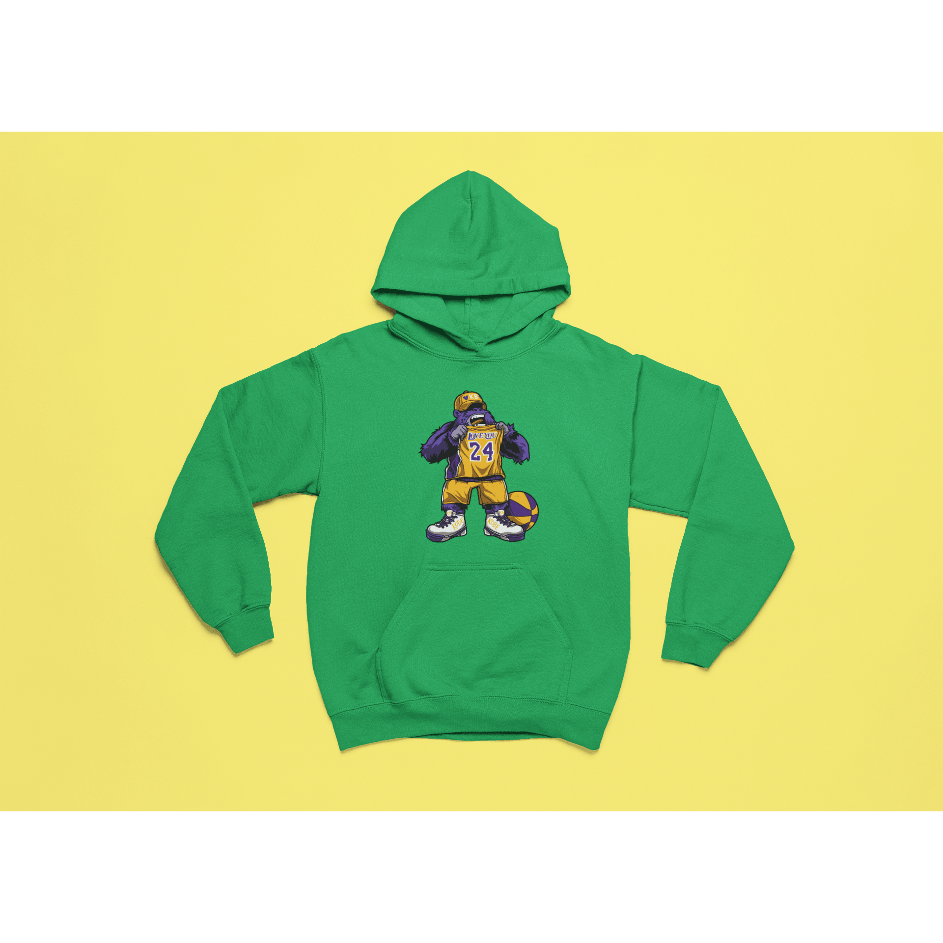 Rainbow Gorilla ´Love You 24´ Hoody - Rainbow Gorilla Store