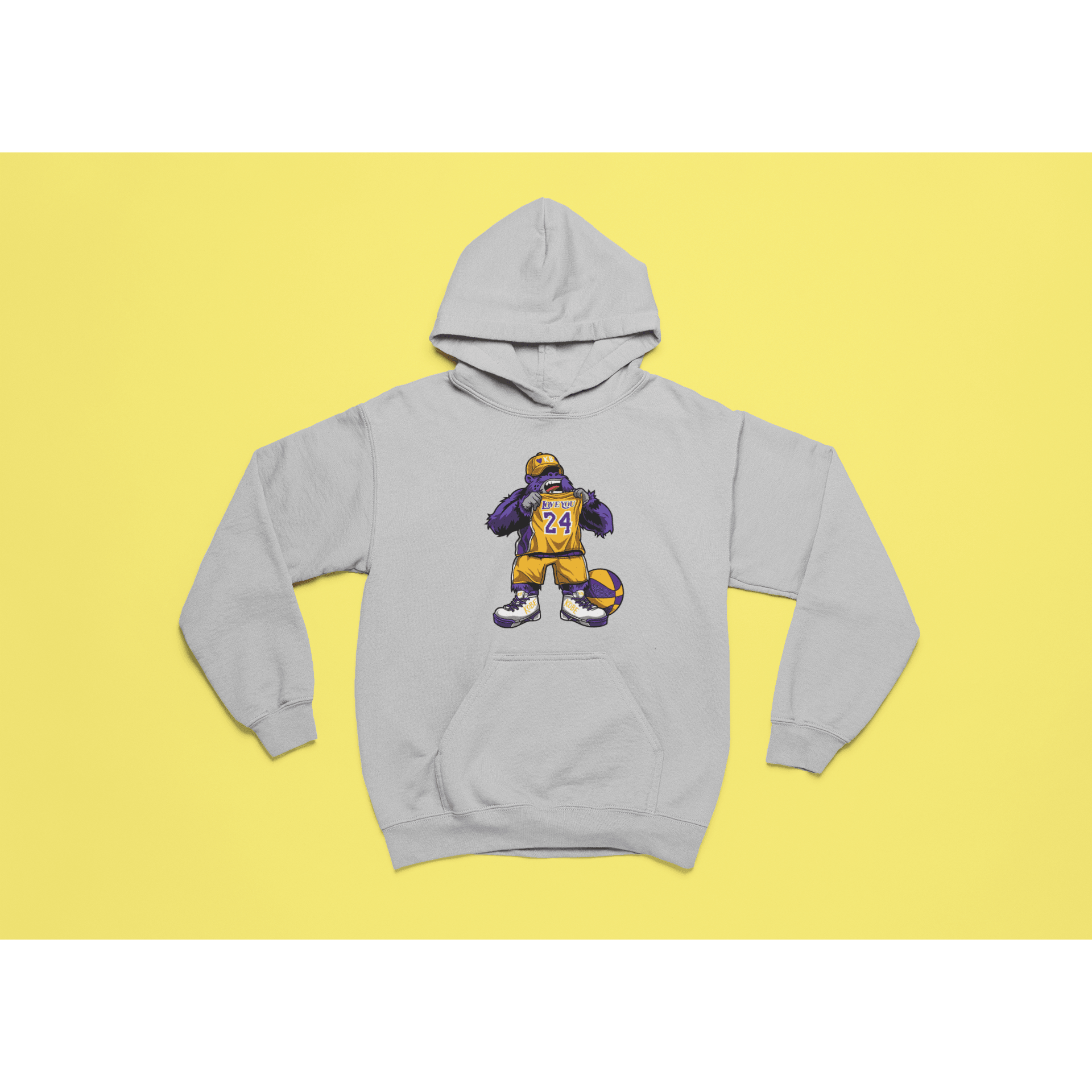 Rainbow Gorilla ´Love You 24´ Hoody - Rainbow Gorilla Store