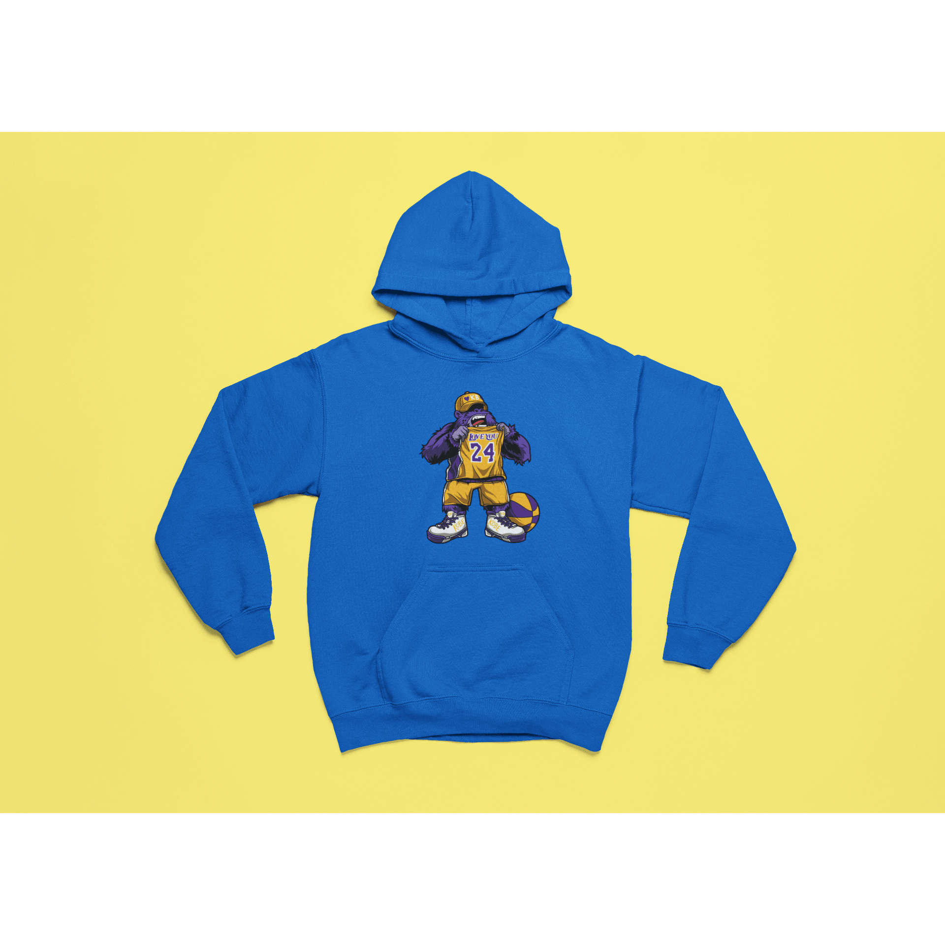 Rainbow Gorilla 'Love You 24' Hoody Kids - Rainbow Gorilla Store