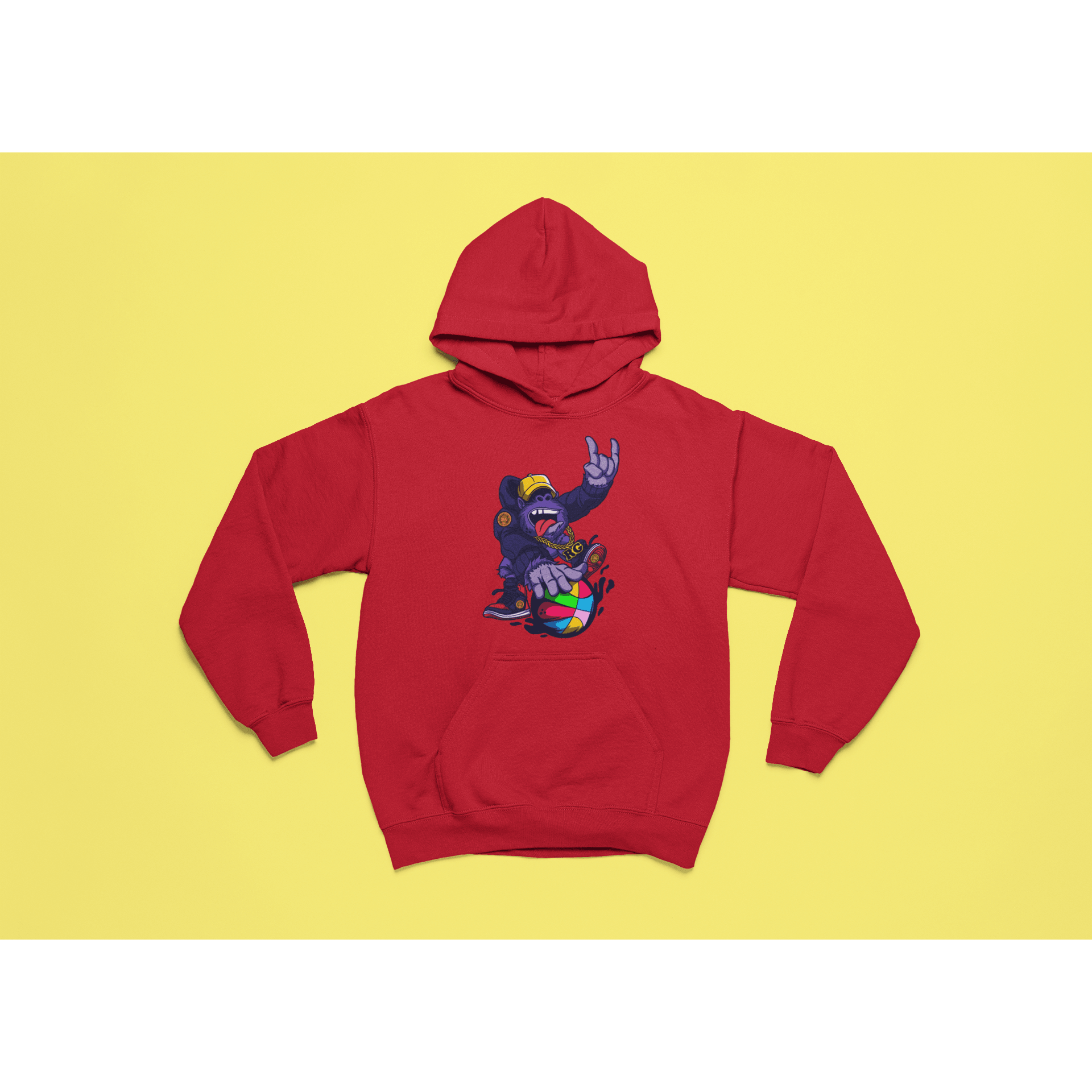 Rainbow Gorilla 'Baller' Hoody Kids - Rainbow Gorilla Store