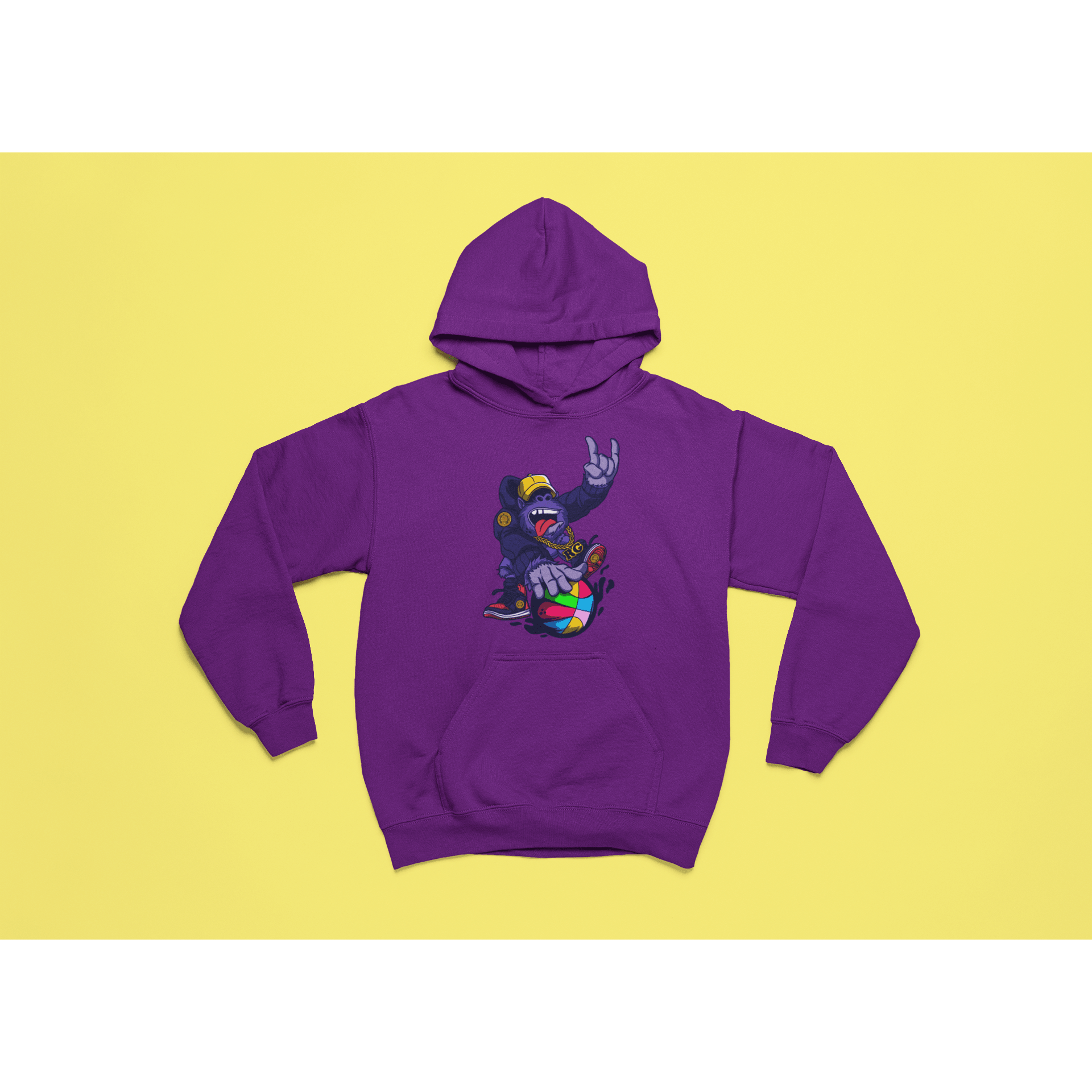 Rainbow Gorilla 'Baller' Hoody Kids - Rainbow Gorilla Store