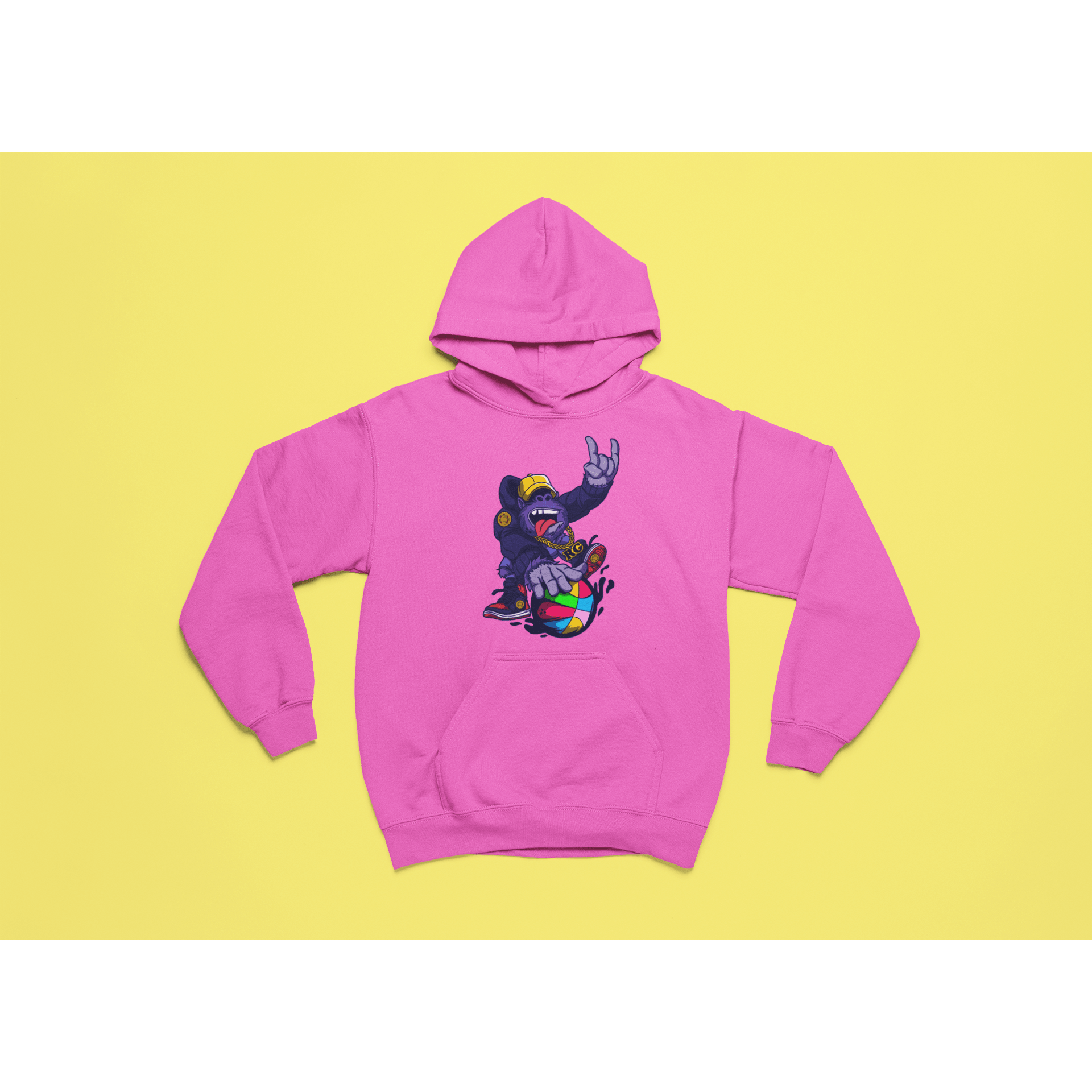 Rainbow Gorilla 'Baller' Hoody Kids - Rainbow Gorilla Store