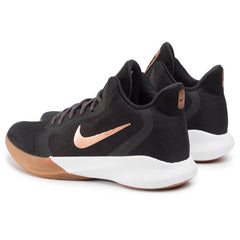 SALE - Nike Precision III basketbalschoenen zwart/brons