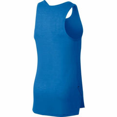 Nike Elite Tank Top Blauw Dri Fit