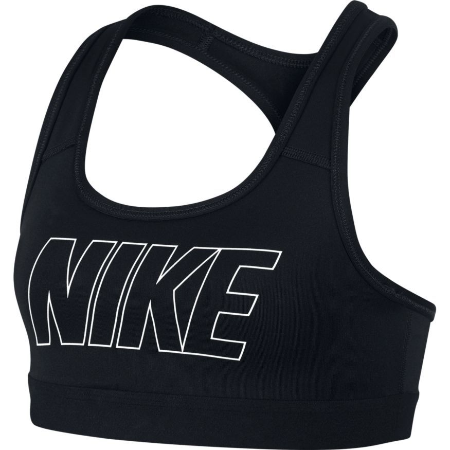 Nike Girls Pro Sport BH Zwart