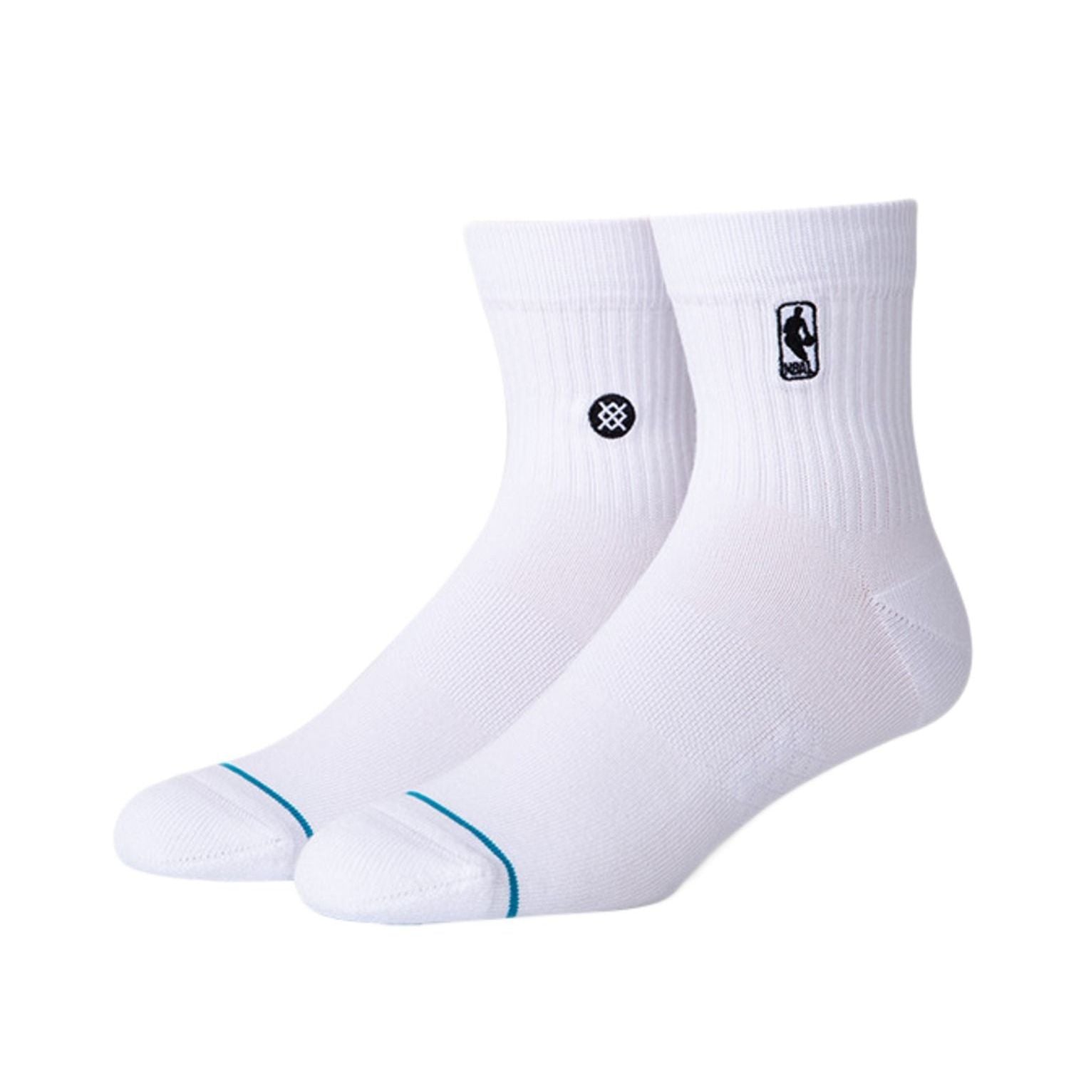 NBA Stance Socks 'Logoman' White