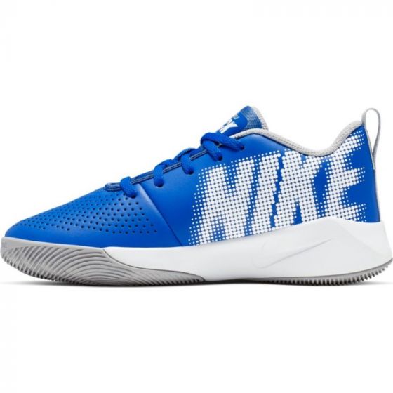 Nike Team Hustle basketbalschoen Blauw