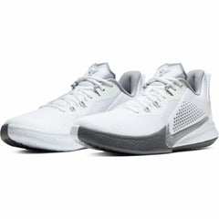SALE - Nike Kobe Mamba Fury basketbalschoenen wit/grijs