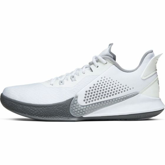 SALE - Nike Kobe Mamba Fury basketbalschoenen wit/grijs