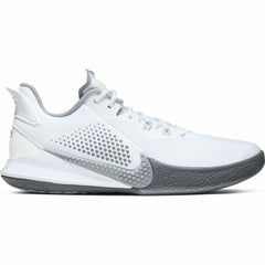 SALE - Nike Kobe Mamba Fury basketbalschoenen wit/grijs