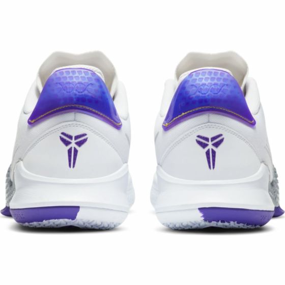 Nike Mamba Fury White/Yellow-Purple