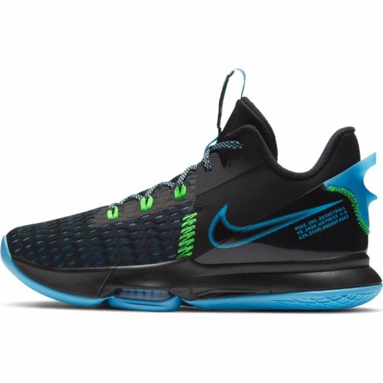 Nike LeBron Witness 5 basketbalschoenen blauw/zwart