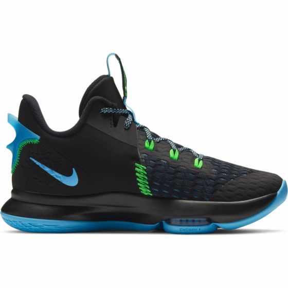 Nike LeBron Witness 5 basketbalschoenen blauw/zwart