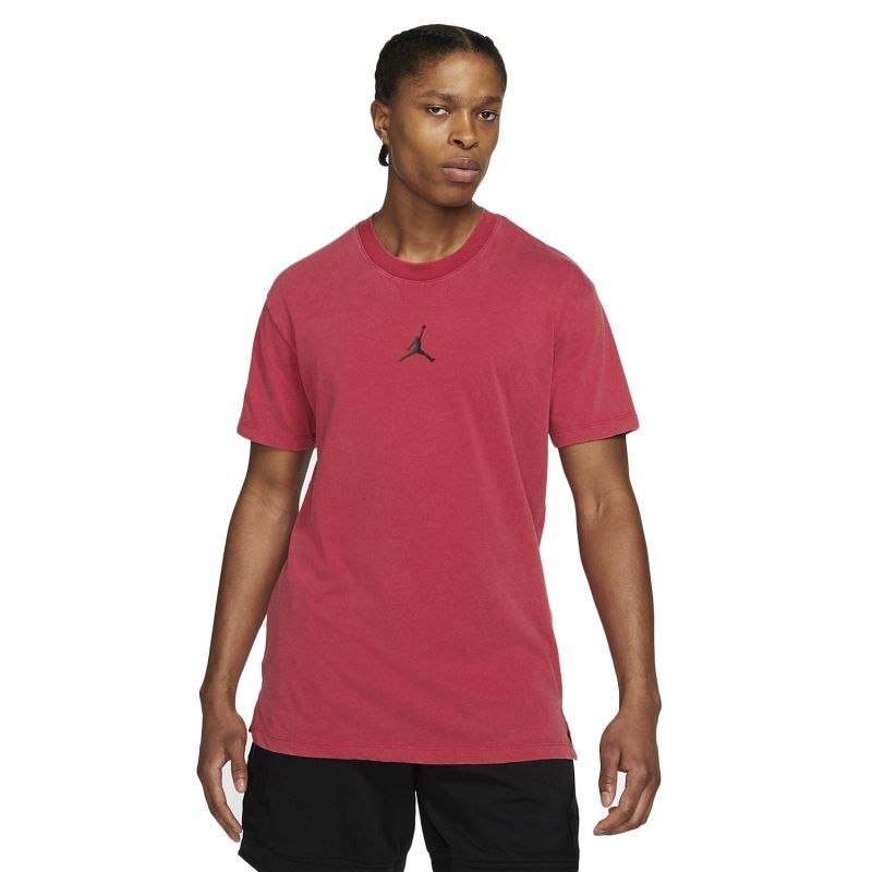 Jordan Dri-FIT Air Men's Short-Sleeve Graphic Top 'Red/Black'