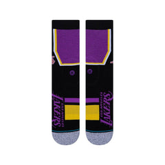 NBA Stance Socks 'Shortcut' Lakers Purple