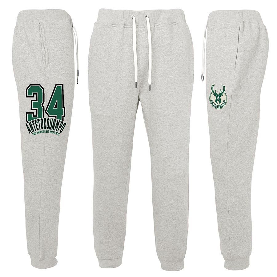 milwaukee bucks sweatpants antetokounmpo