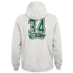 Milwaukee Bucks-  Giannis Antetokounmpo hoodie grijs