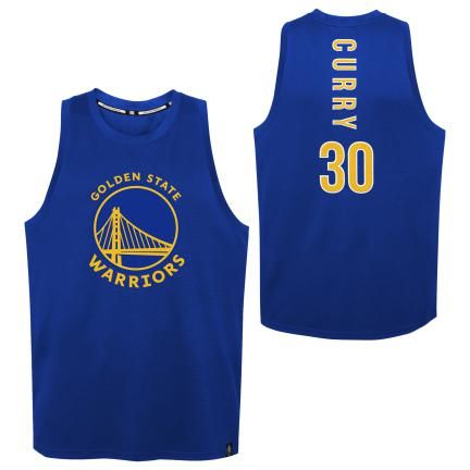 Golden State Warriors Curry number Tank Top