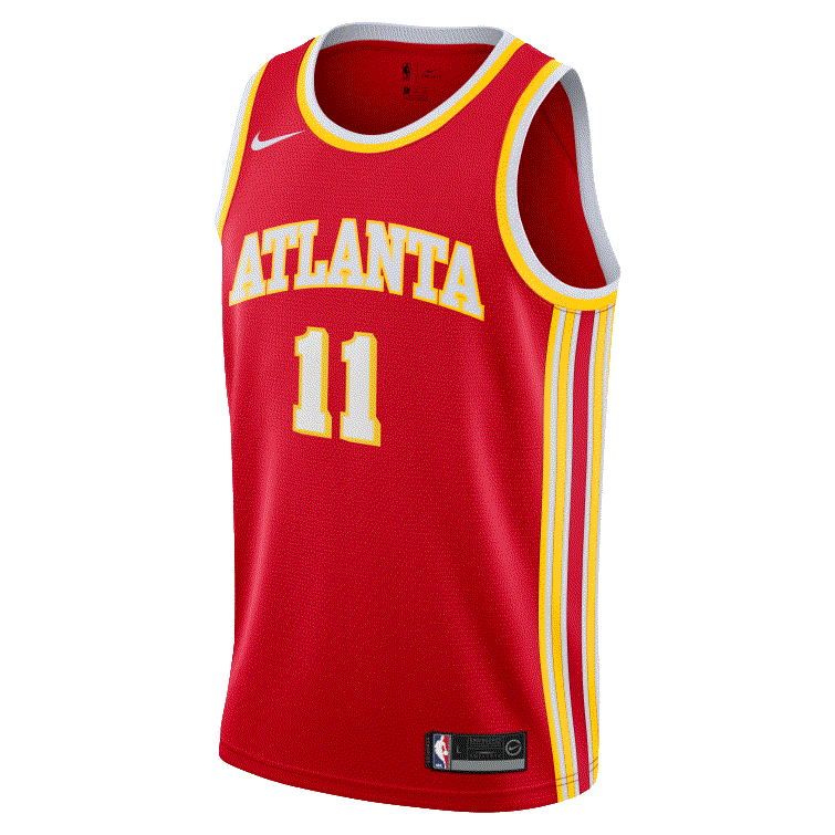 Nike Swingman Trae Young Atlanta Hawks Oranje