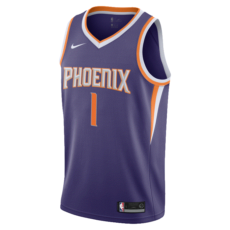 Nike Swingman Devin Booker Phoenix Suns Kids Paars