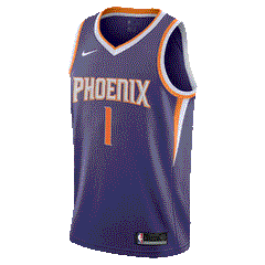 Nike Swingman Devin Booker Phoenix Suns Kids Paars