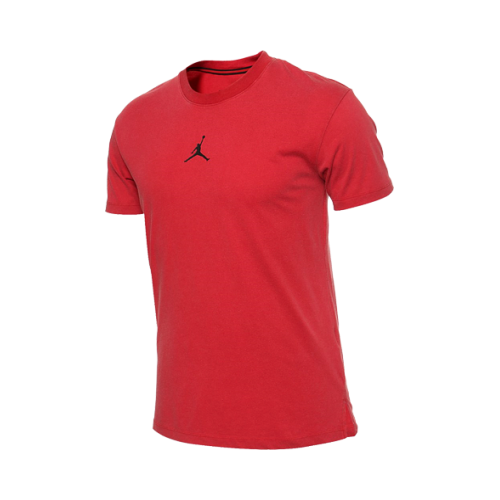 Jordan Dri-FIT Air Men's Short-Sleeve Graphic Top 'Red/Black'