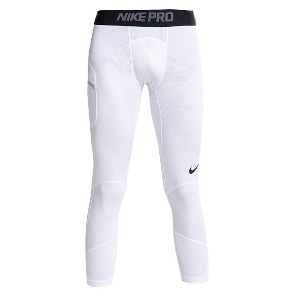 Nike Pro Dry Basketbaltights White
