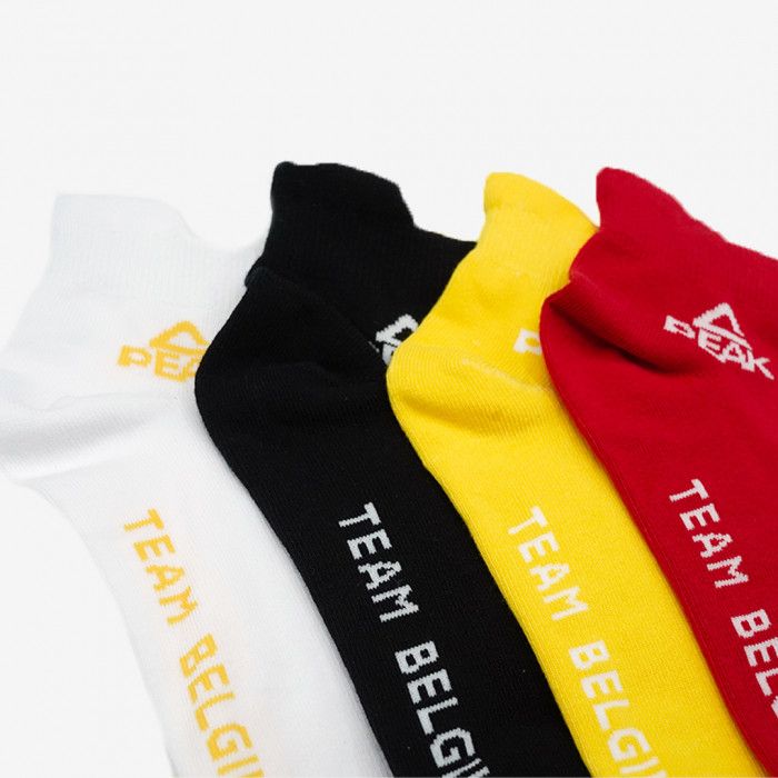 Peak - Team België 4 pack sokken combi