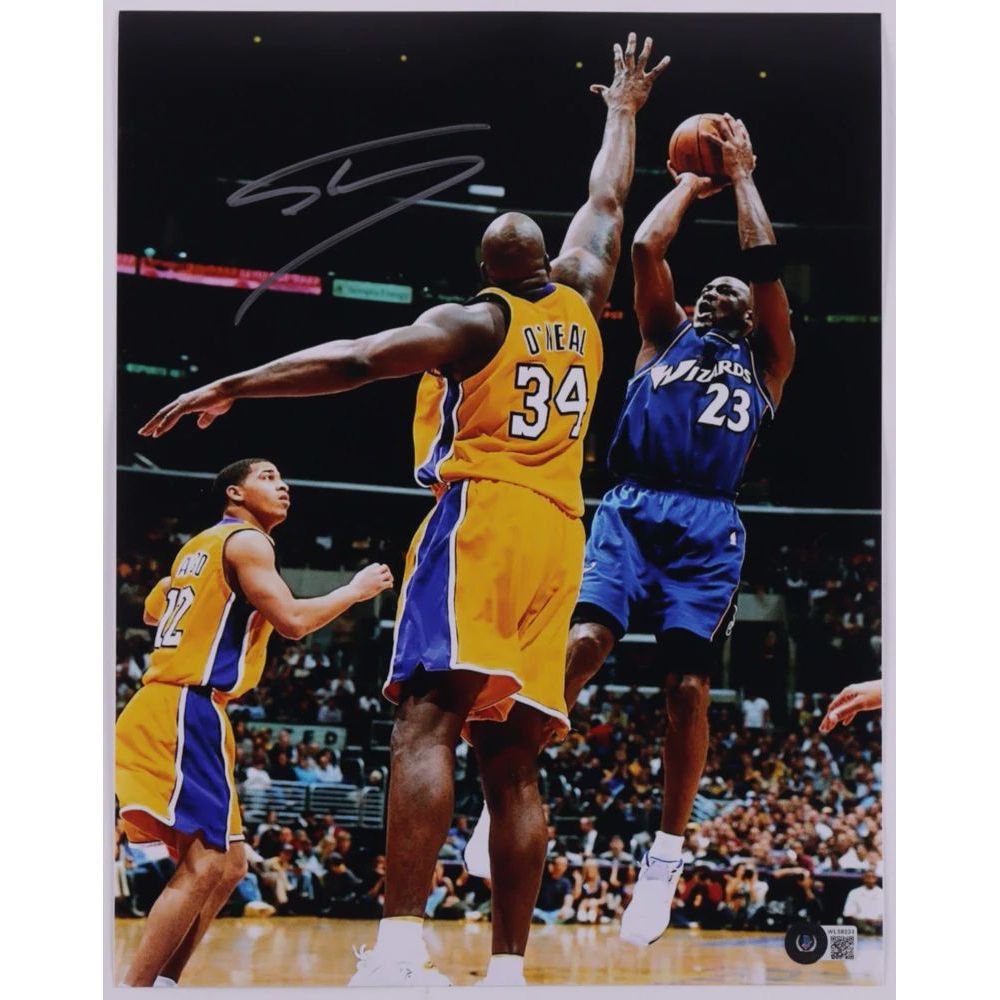 Shaquille O'neal Signed Lakers 11x14 Photo