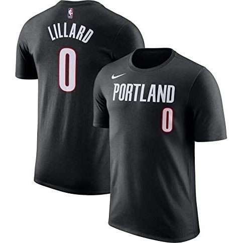 Kids shirt Portland Damian Lillard Zwart