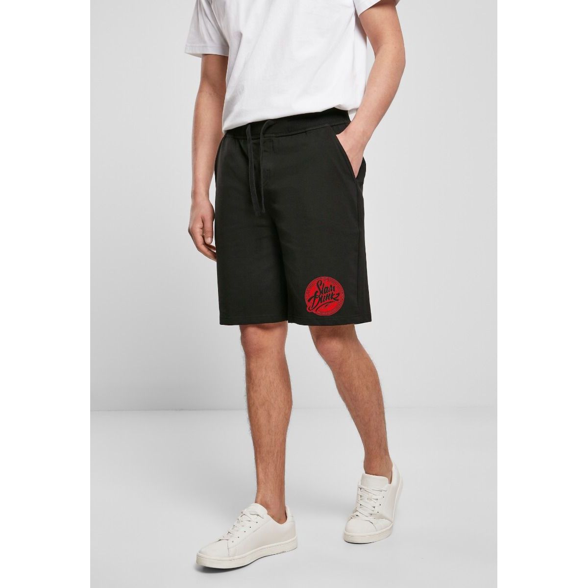 Slamdunkz - Terry Short Black met Slamdunkz logo