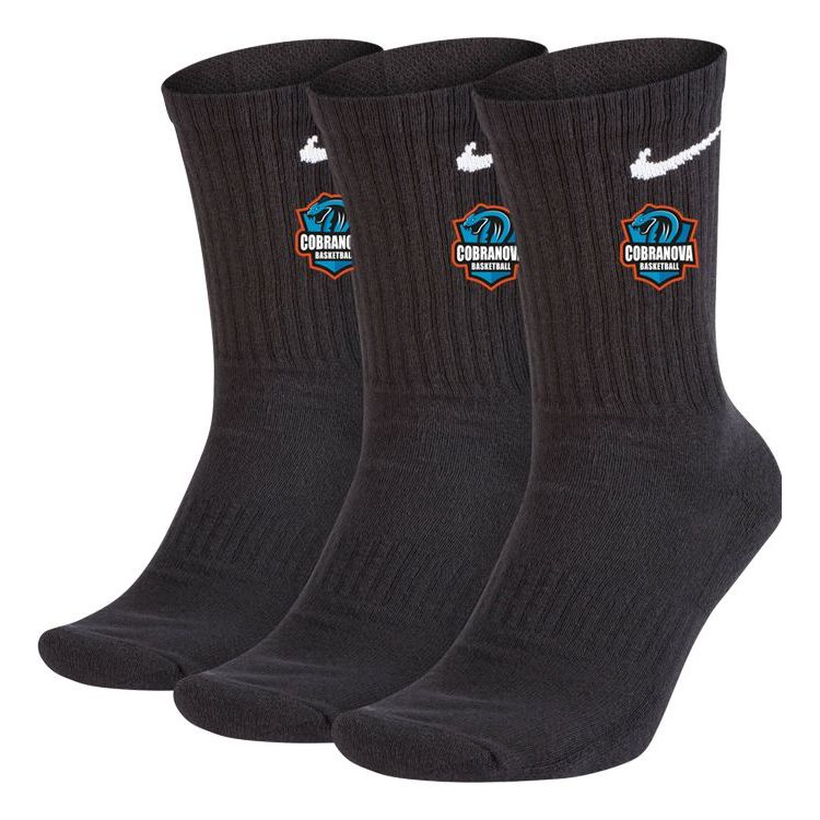 Nike Sokken 3 pack met Cobranova logo