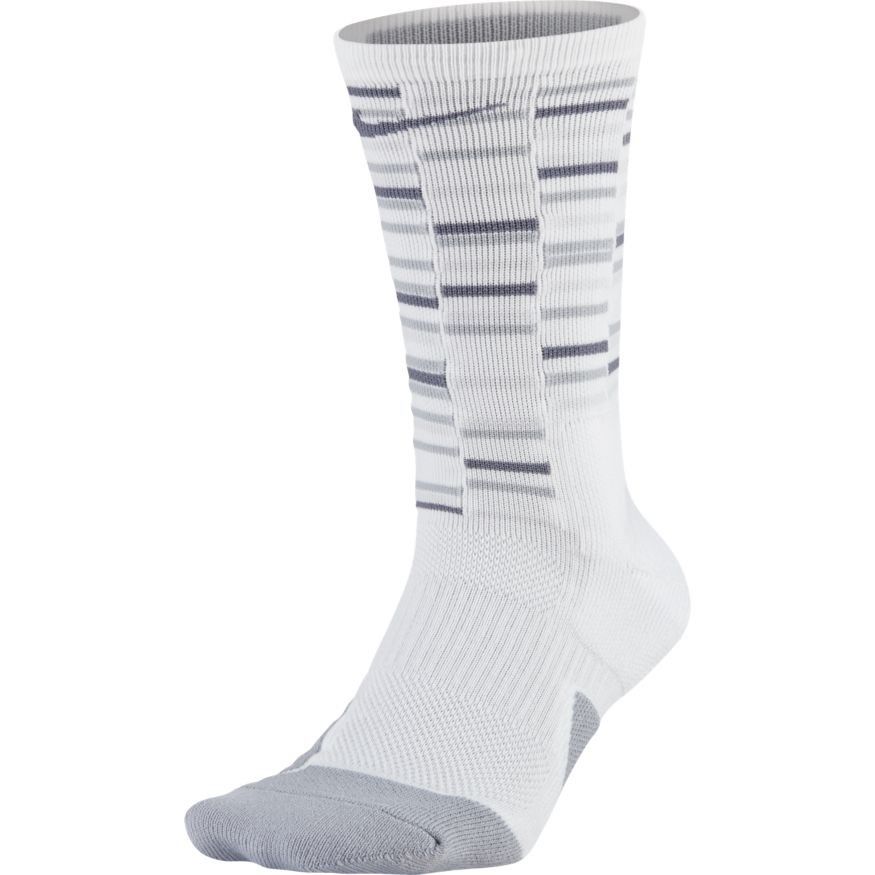 Nike Dry Elite Crew Basketball Sock White/Black