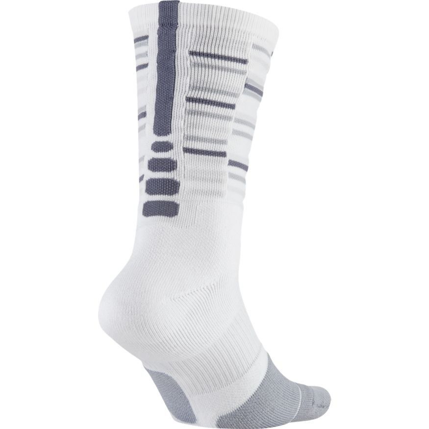 Nike Dry Elite Crew Basketball Sock White/Black