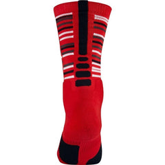 Nike Dry Elite Crew Basketball Sock Red/Black